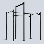 Full Alternate Rack - Structure cross training à hauteurs alternée