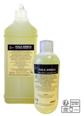 Huile de massage à l'arnica 1 litre  