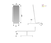 Table Ferrox Canova-hauteur fixe