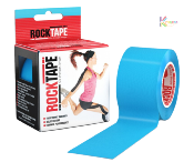 Bande taping Rocktape bleu