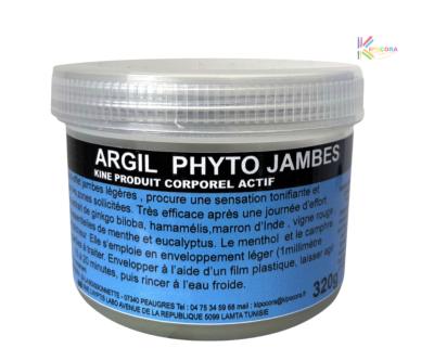 Argile phyto jambes 320 gr