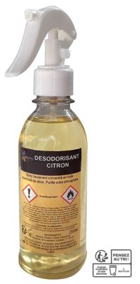 désodorisant d'atmosphère citron 250 ml