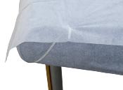 drap réutilisable à élastiques 70x190cm blanc (75)