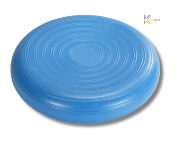 Coussin d'équilibre 33cm gonflable bleu