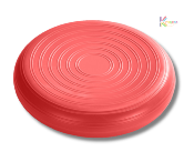 Coussin d'équilibre 33cm gonflable rouge