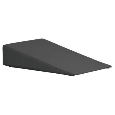 coussin table de massage triangulaire hauteur 15 cm noir