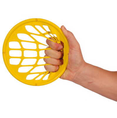 Power Web Junior 18 cm jaune résistance souple