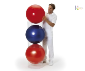 Jeu de 3 cerceaux range ballons de gym