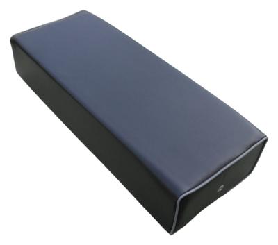Coussin table de massage rectangle H 10 cm noir