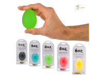 Eggserciser - oeuf à malaxer jaune - extra mou