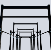 Full Alternate Rack - Structure cross training à hauteurs alternée