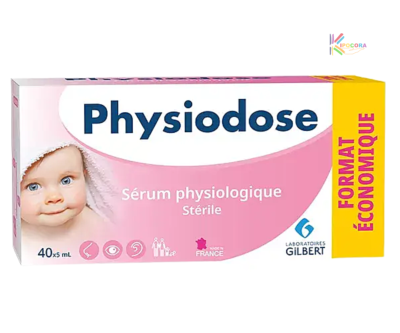 Sérum physiologique/unidose 5 ml bte 40