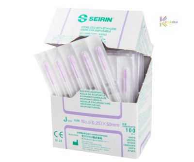 Aiguilles Dry Needling "J" SEIRIN - avec tube de guidage 0.25x50mm