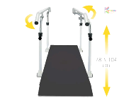 Barres parallèles avec socle L250cm
