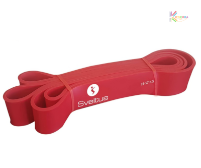 Power band latex rouge Sveltus 23-57kg