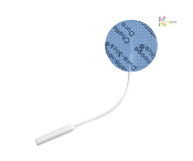 Electrode ronde Dura-stick + à fils ø3,2cm 