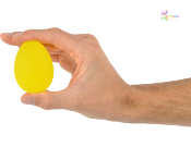 Eggserciser - oeuf à malaxer jaune - extra mou