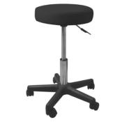 Tabouret noir assise ronde