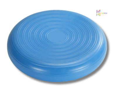 Coussin d'équilibre 33cm gonflable bleu