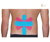 Bande taping Rocktape bleu PROMO