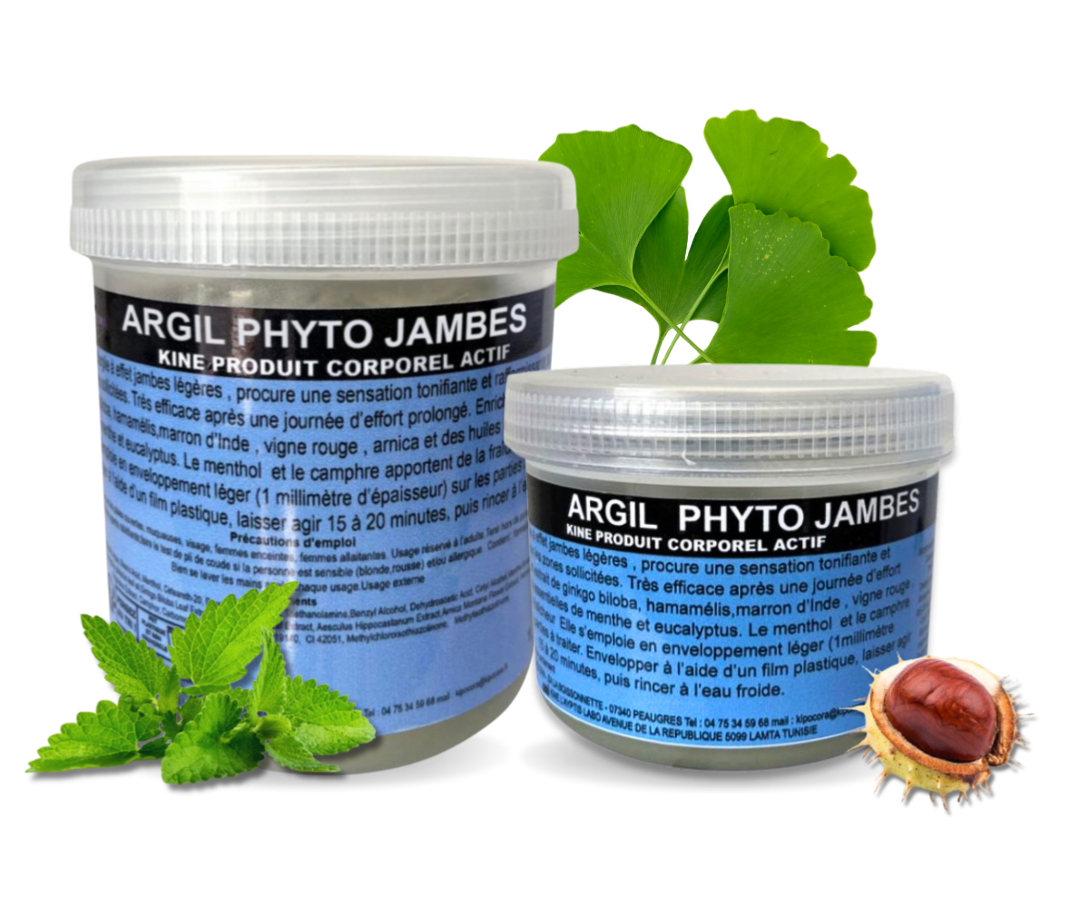 Argile phyto jambes 320 gr  PROMO