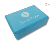 Yoga brick Mousse bleu Sveltus PROMO