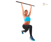 Barre Acier Lestée Sveltus 1m 1kg