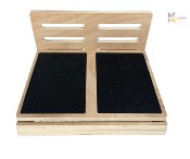 Planche inclinée en bois 