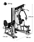 Vélo semi-allongé BH Fitness I. TFR Ergo MED