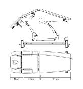 Table montane andes 7 sections 4 roues (option cyphose électrique.)