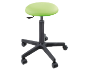 Tabouret rond de couleur