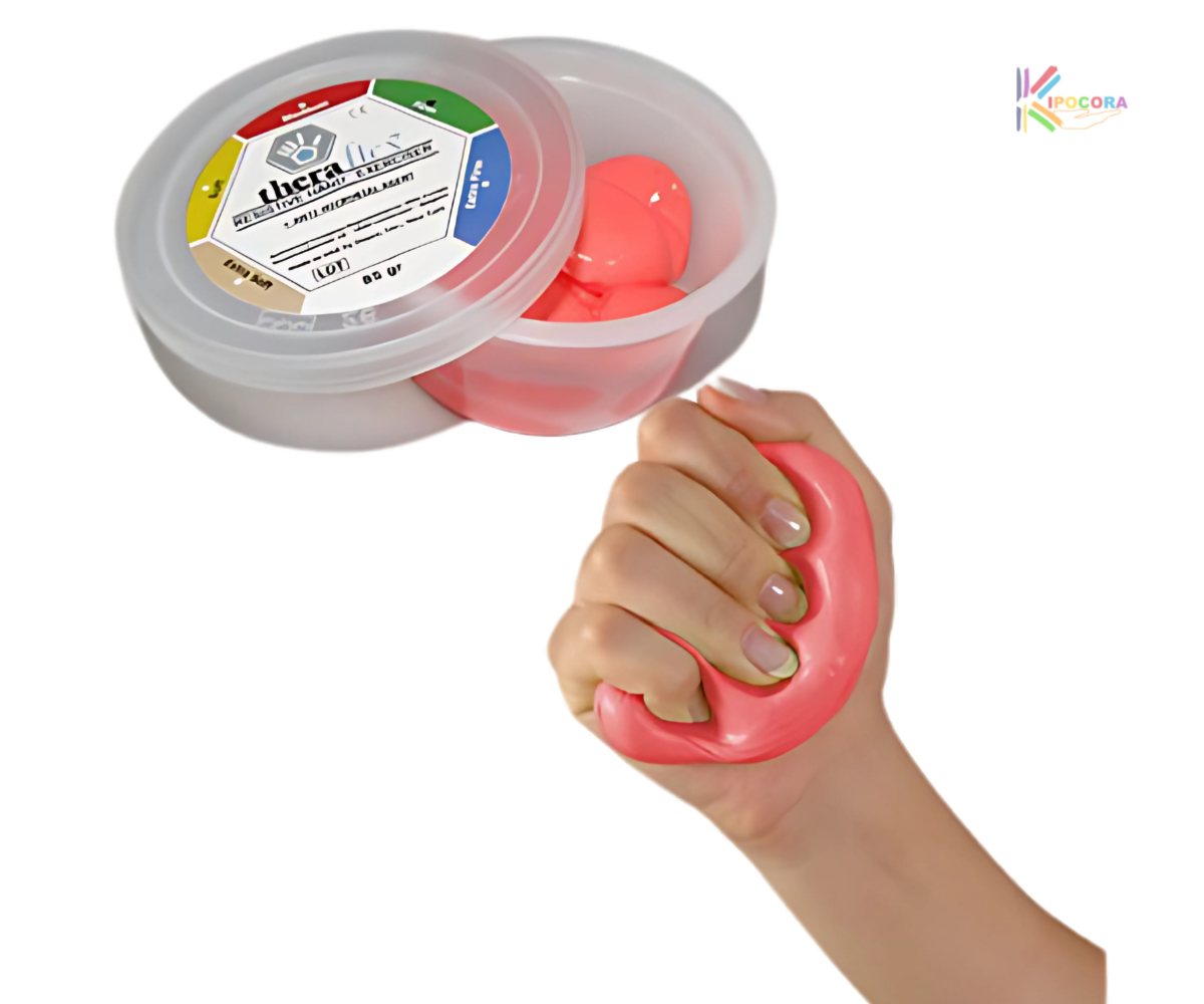 Cando Theraputty Antimicrobien - Pâte à Malaxer - 113 g - Noir Très Cando Theraputty Antimicrobien - Pâte à Malaxer - 113 g - Noir Très