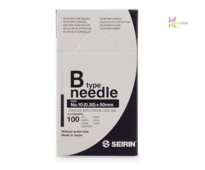Aiguilles Dry Needling "B" SEIRIN - sans tube de guidage 0.35x50mm