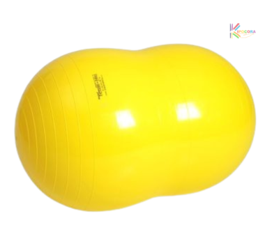 Physio-Roll - ballon cacahuète jaune 55 cm 