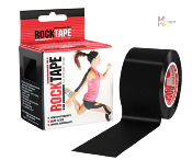 Bande taping Rocktape noir PROMO
