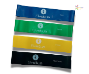 Set de 4 bandes latex aerobic Sveltus