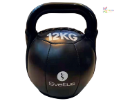 Soft Kettlebell Sveltus Similicuir noir 12kg 