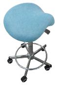 Housse tabouret universelle BLEU