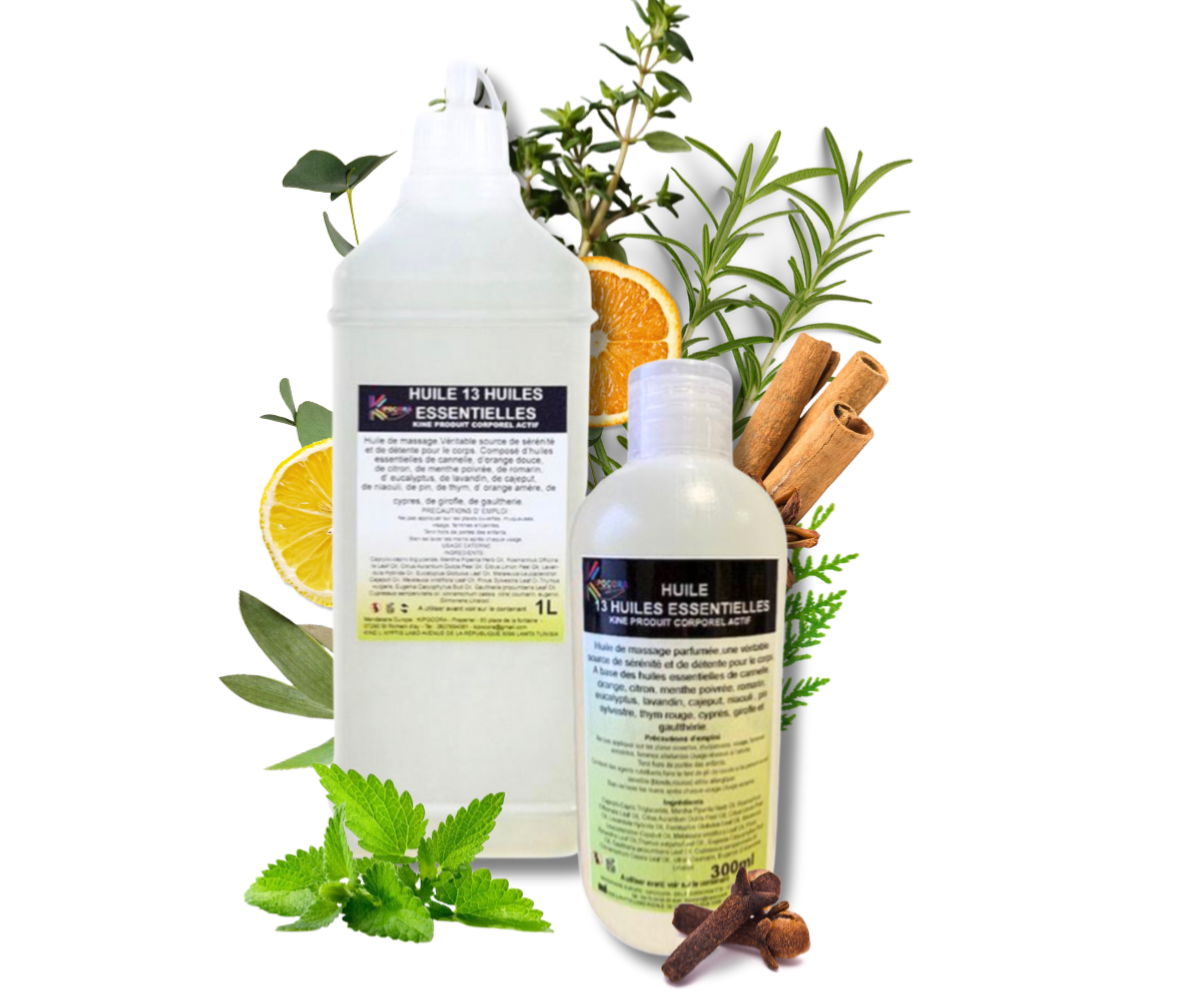 Huile 13 huiles essentielles 280ml PROMO 