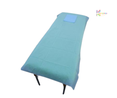 Draps examens lavables bleu 90/200cm PROMO
