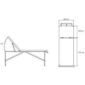 Table montane columbia fixe 2 sections